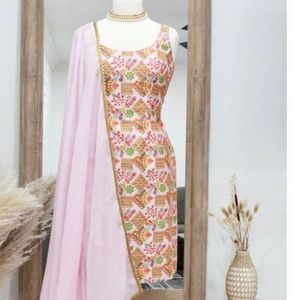 *SOLD* Phulkari pajami suit